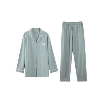MADALLO Pajama Set Unisex Light Blue