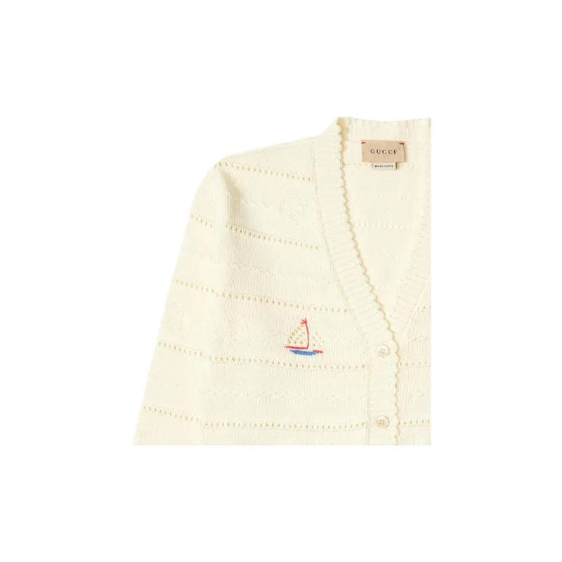 GUCCI SS23 Knitwear Women's Cream-3