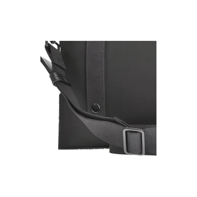KENZO Nylon Envelope Bag, One Shoulder Crossbody, Clutch Large Size Men's Black-5