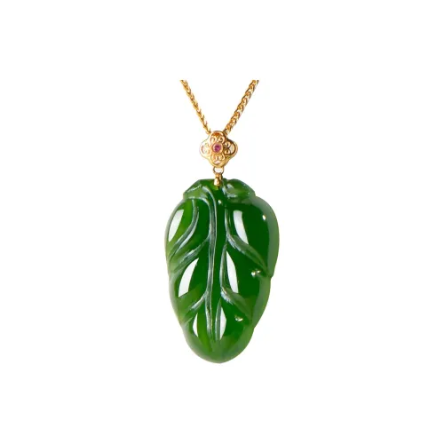 FENGFEIHUANG Hetian Jade Necklaces Jasper Women's
