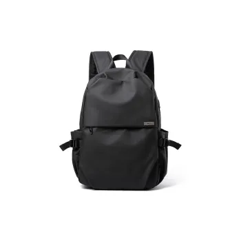 SEPTWOLVES Fabric QPL Student Backpack Laptop Bag Backpack Regular Unisex Black