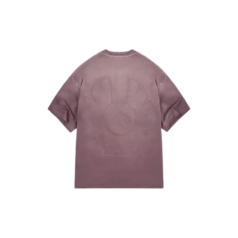 Belstaff X REPRESENT Belstaff Collaboration T-Shirts Men Pink Purple-1
