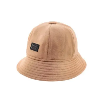 Maison Kitsune Wool Bucket Hats Men's Beige