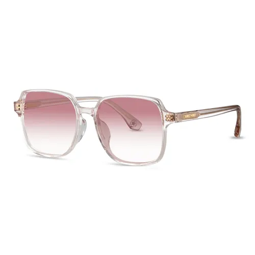 AIRO MIRO Plate Frame Square Oversized Frame Accentuates Face Lightweight Sunglasses B3004 Unisex Pink
