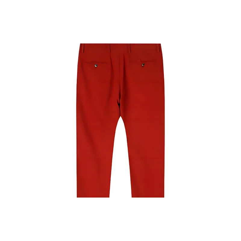 GUCCI Casual Pants Men Orange Red-3