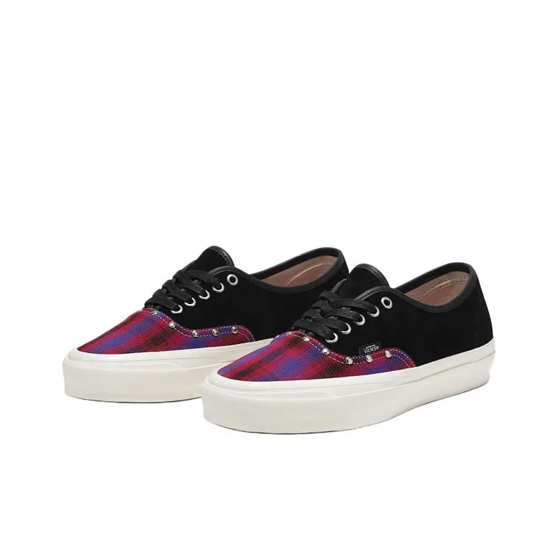 Authentic Premium Vans 44 'Prep Plaid Pack Chili Pepper Red'-1