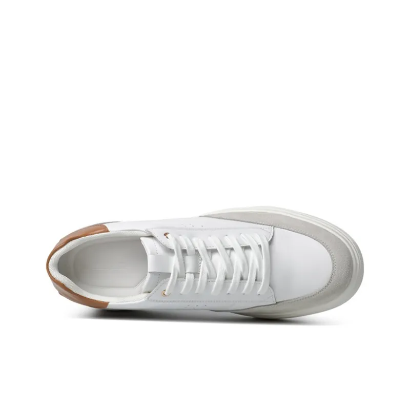 He Jinchang Slip Resistant Quick Drying Wear Resistant Balance Skateboard Shoes Men's Pure White-3
