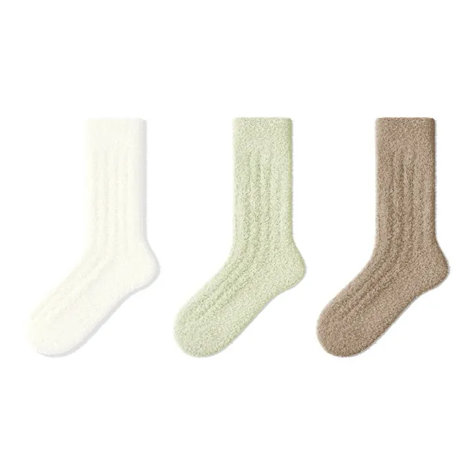 B&C.Room Mid Calf Socks Unisex 3 Pack-11