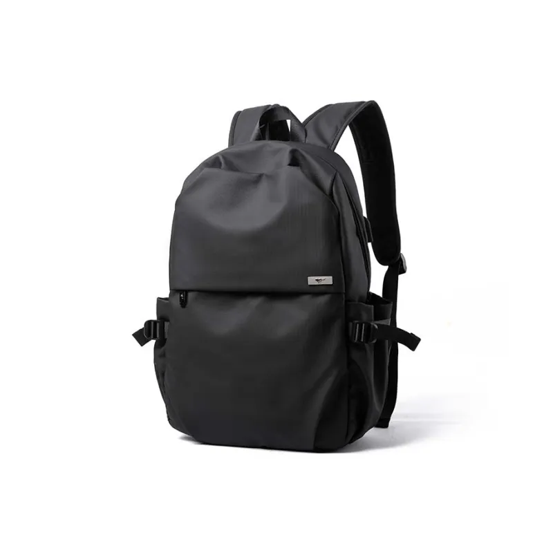 SEPTWOLVES Fabric QPL Student Backpack Laptop Bag Backpack Regular Unisex Black-1