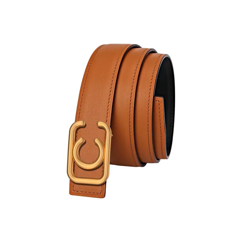 CATELLES Top Grain Cow Leather Leather Belts Unisex Width  3cm-11