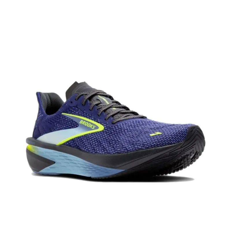 Brooks Anti Slip Wear Resistant Low Top Casual Running Shoes Men's Dark Blue-2
