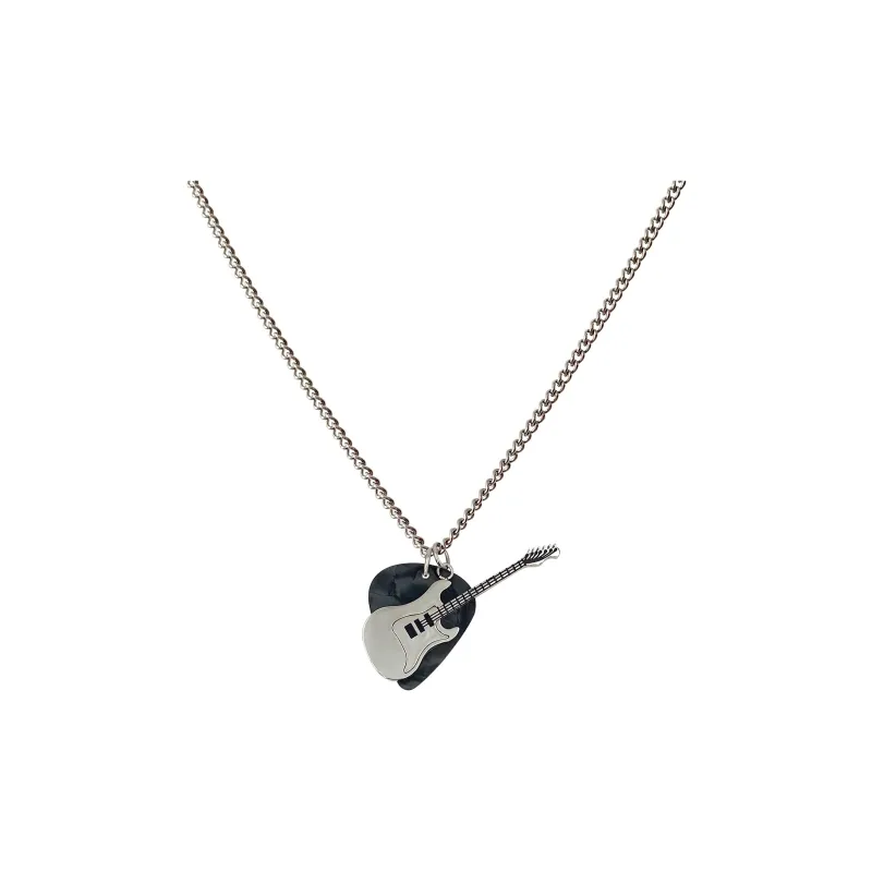 QIANFANGDAHUANGYE Alloy Necklaces Unisex Silver-0