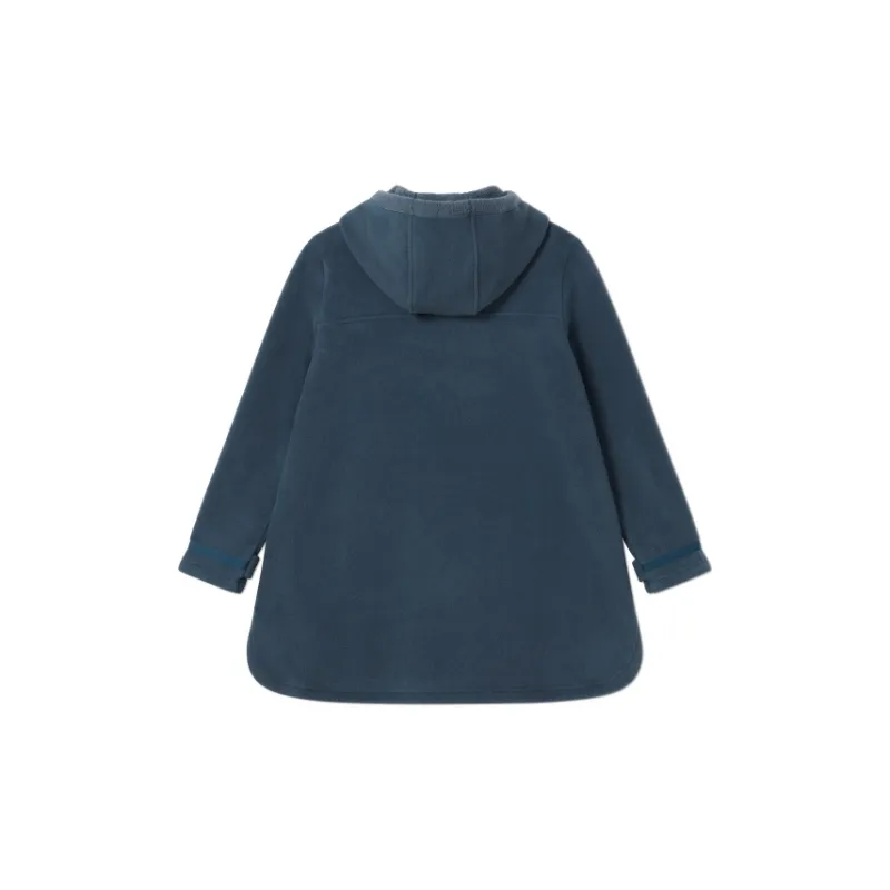 AIGLE Velvet feel Coat Women's Light Navy Blue-1