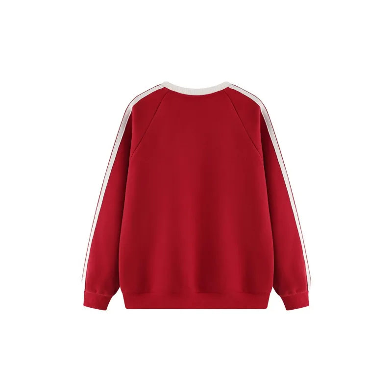 ZXZA Sweatshirts Women's Red-1