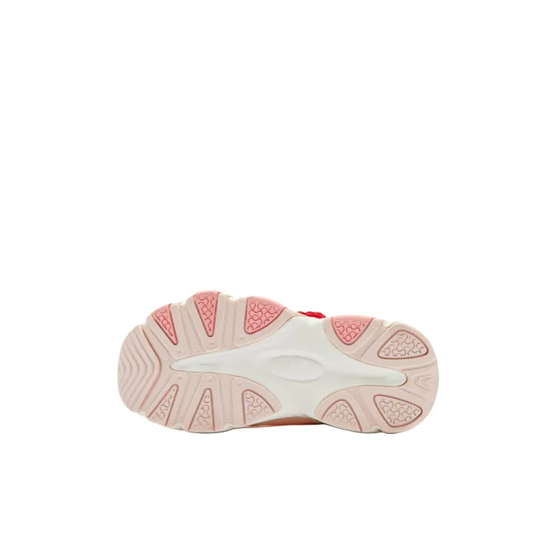 QIAODAN Paw Shoes Anti Slip Wear Resistant Low Top Kids Lifestyle Shoes Ivory/Cloud Pink Children Aged 3 7 Years Old-4