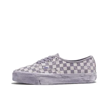 Vans Anti-Slip Wear-Resistant Low-Top Skateboard Shoes Unisex Purple Gray