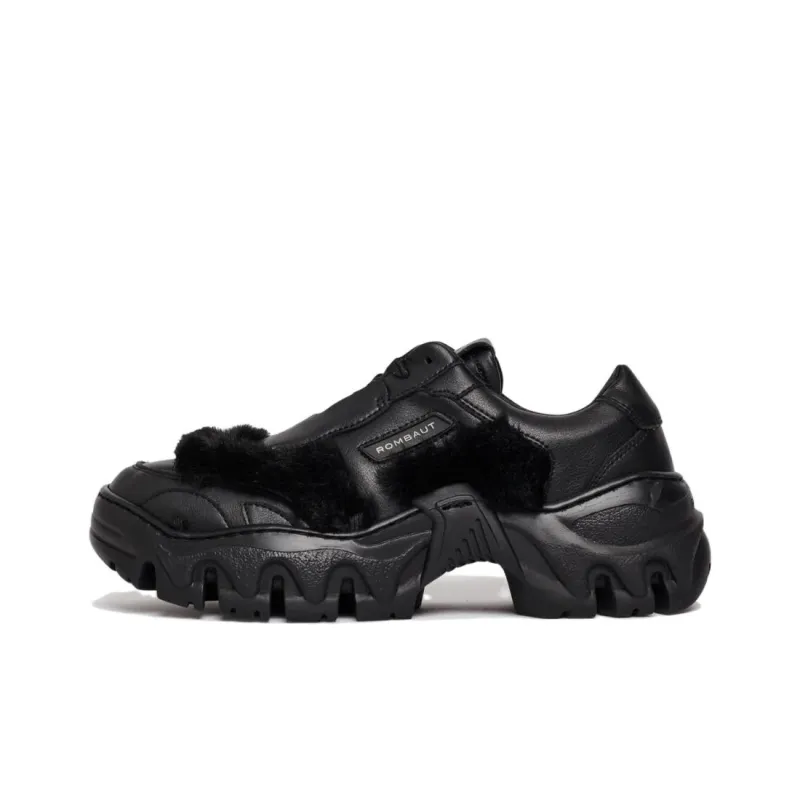 ROMBAUT Boccaccio II Cushioning Low-Top Casual Shoes Unisex Black-0