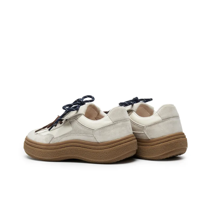 Teenmix Wave German Army Trainers Cushioning Lightweight Slip Resistant Low Top Casual Shoes Women's-7