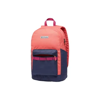 Columbia Polyester Backpack Regular Unisex Red & Navy