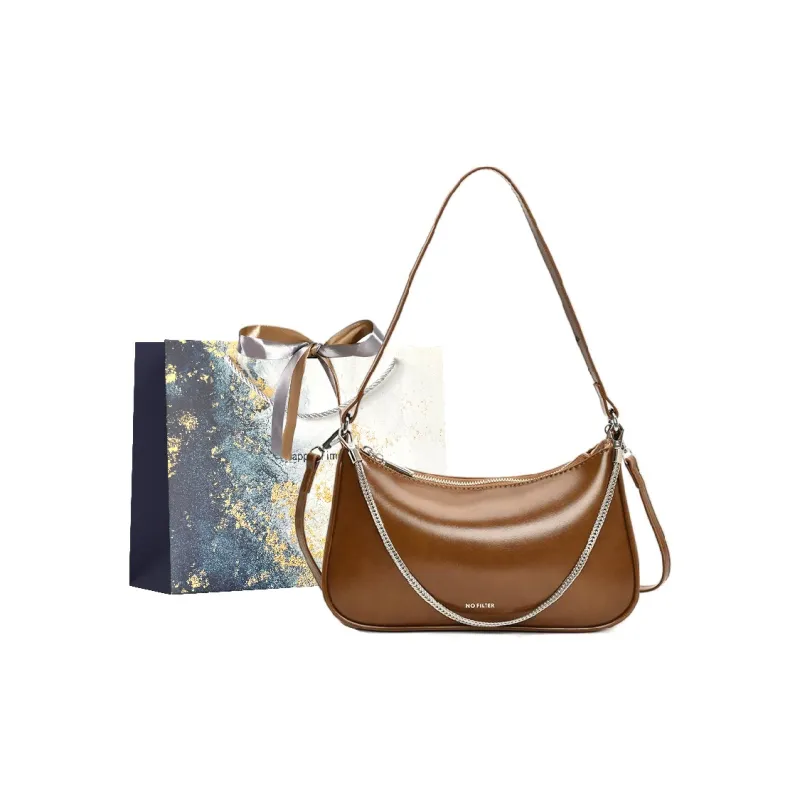 Iman's House Pu Crossbody One Shoulder Handbag Women's Black/Deer Brown/Brown/Red-4