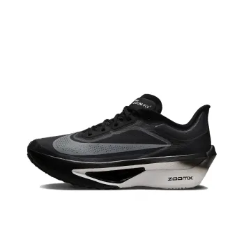 Nike Zoom Fly 6 Anti Slip Wear Resistant Low Top Running Shoes Women's Black Gray Color