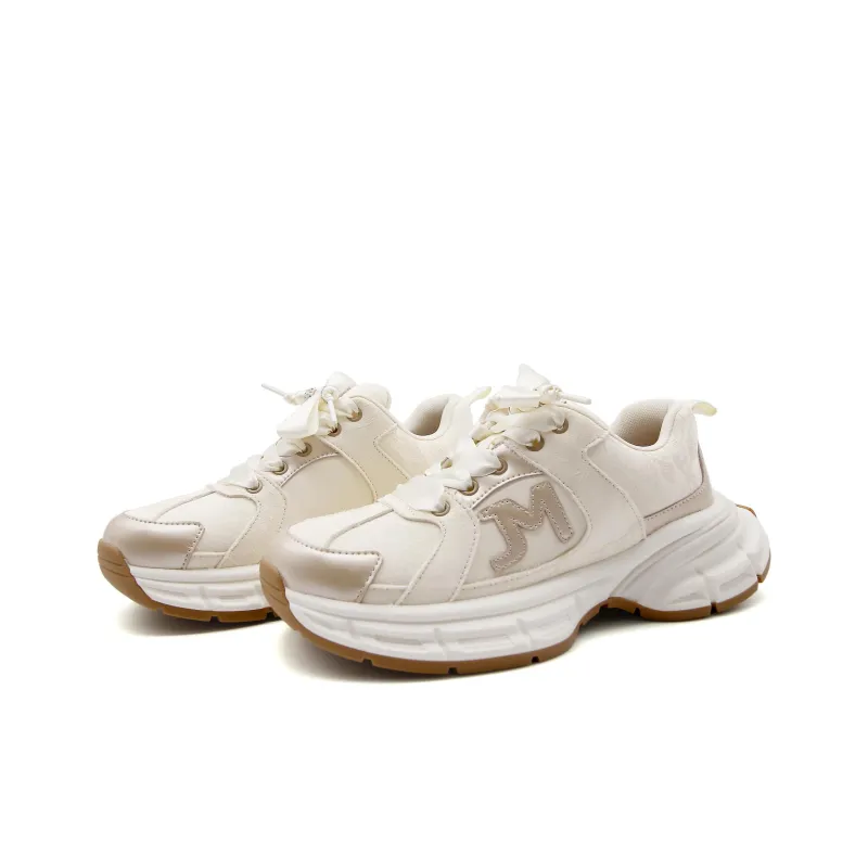Joy&Mario Chunky Sneakers Women's White-2