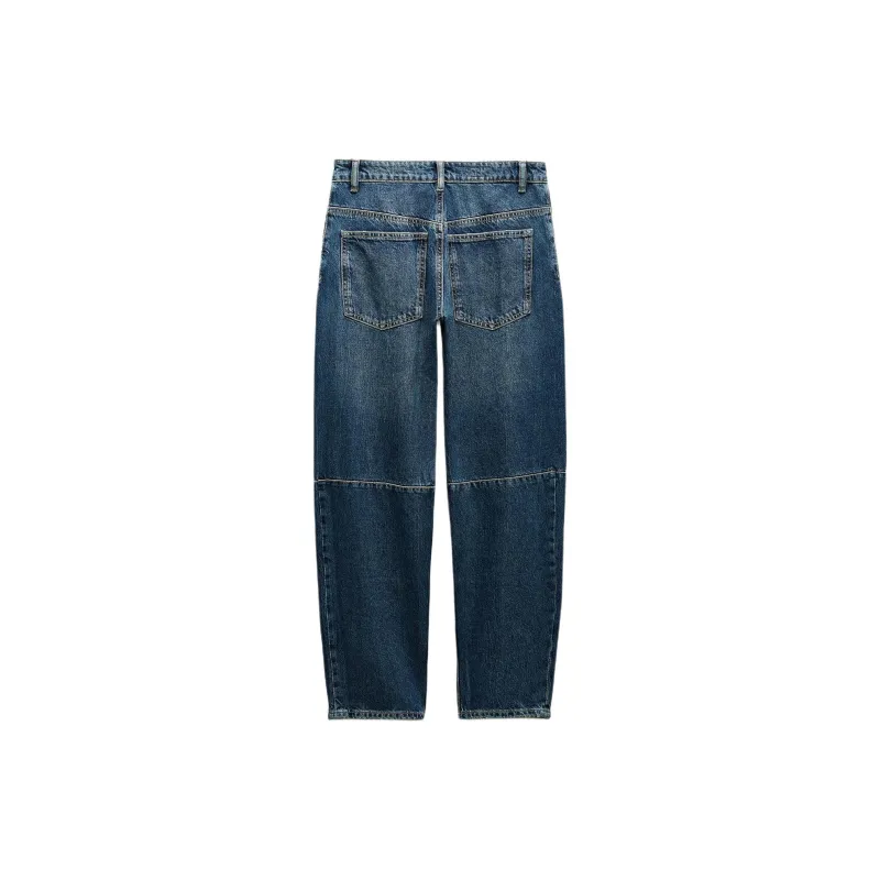 ZARA Trf Jeans Women's Marine Blue-1