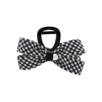 UNABERRY Cotton Linen Blend Acrylic Sole Hair Clips Women's