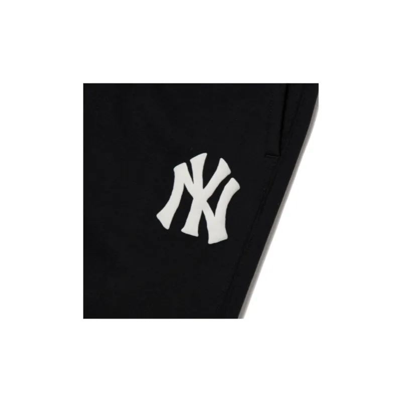 MLB New York Yankees Knitted Sweatpants Unisex Black-2