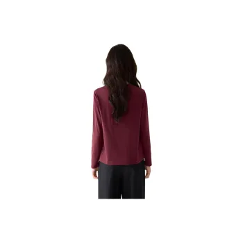 Mo Han Yi Mei T Shirt Women's Burgundy