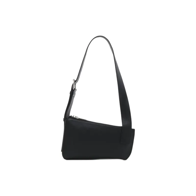 Alexander McQueen Grain Calfskin Handbag Coin Purse Women's Black-2