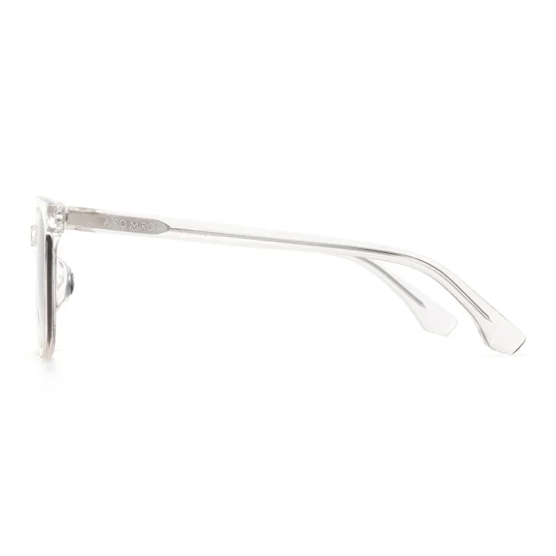 AIRO MIRO Plate Frame Square Sunglasses Unisex Pink-4