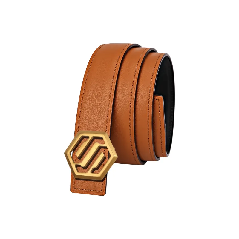 CATELLES Top Grain Cow Leather Leather Belts Unisex 3cm-20