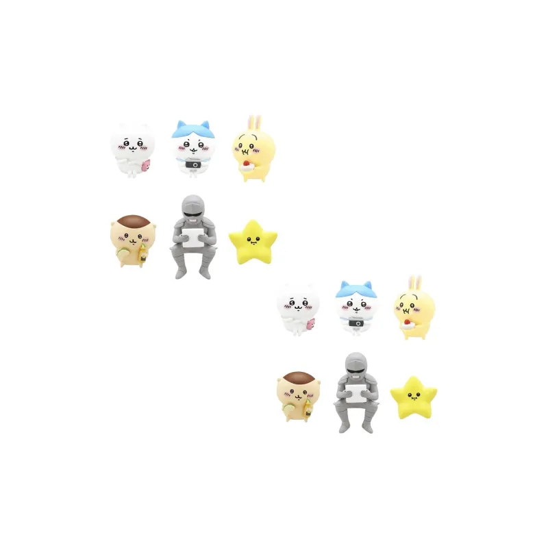 Chiikawa Sitting On A Wooden Stake 2 Pcs Bonus Gifts-0
