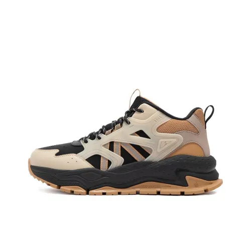 361° Life Collection Slip Resistant, Abrasion Resistant, Thermal Mid Top Casual Shoes Men's Beige Brown Black