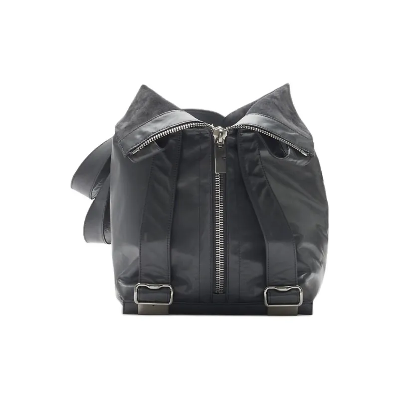 Burberry Tent Calfskin Portable Travel Bag Women's Pebbled Color-1