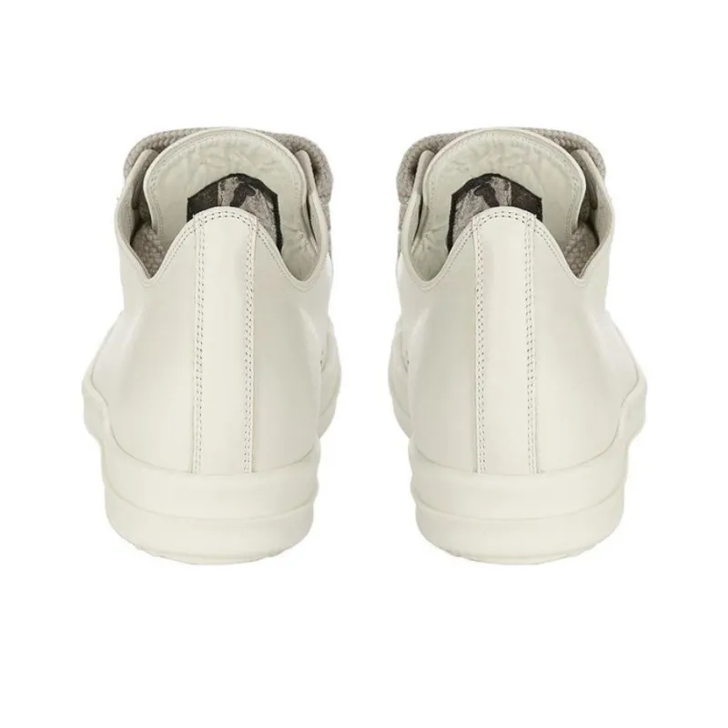 RICK OWENS/RO Low Top Skateboard Shoes Women's White-5