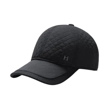 HLA Polyester Baseball Caps Men's Black