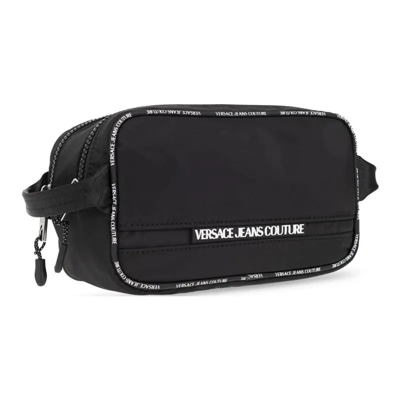 VERSACE JEANS COUTURE Polyamide Toiletry Bag Men's Black-2