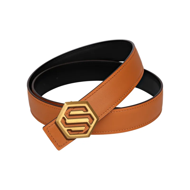 CATELLES Top Grain Cow Leather Leather Belts Unisex 3cm-22