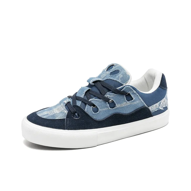 Wooden Rabbit Abrasion Resistant Slip Resistant Low Top Skateboard Shoes Unisex-15