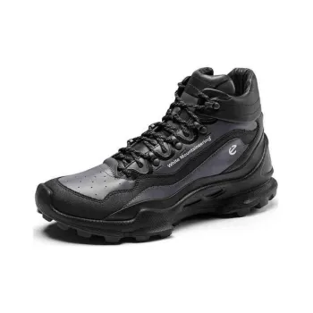 White Mountaineering x Ecco Biom C Trail Shock Absorbers With Slip Resistant Features High Top Hiking Shoes Men's Black
