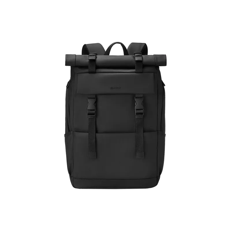 PIERRE CARDIN 1800D Membrana Dermalis Casual Commute Laptop Backpack Tubas Men's Black-2