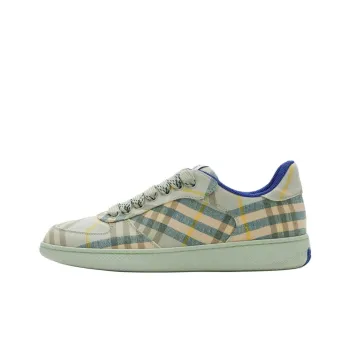 Burberry Terrace Low Top Skateboard Shoes Women's Green