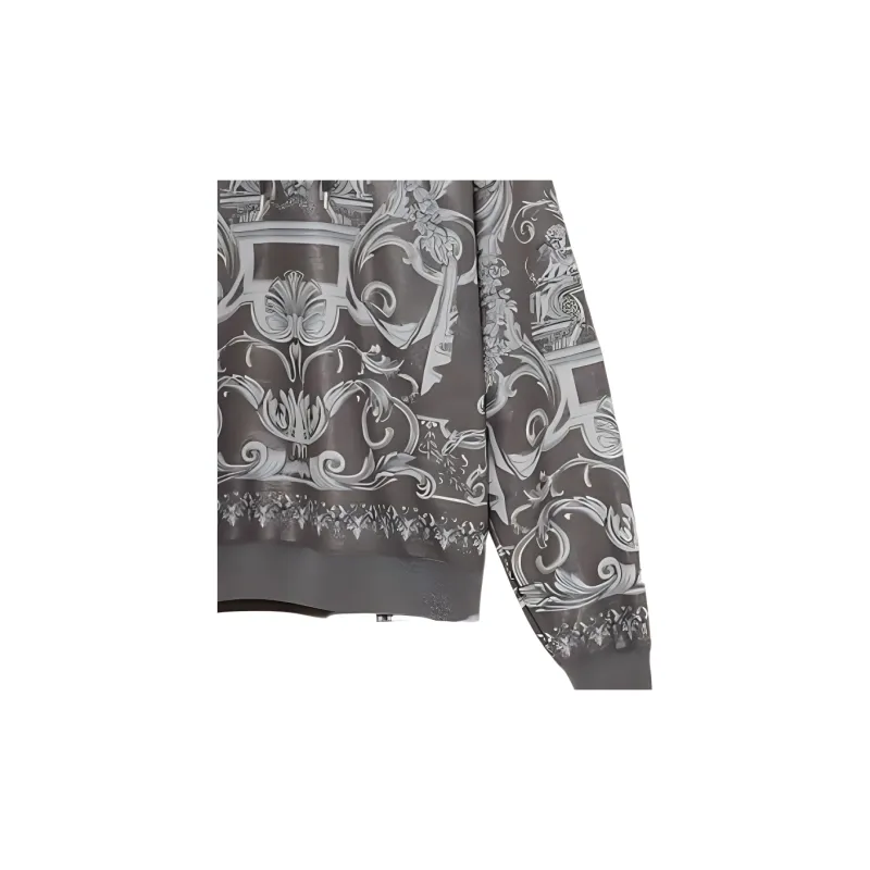VERSACE Sweatshirts Men Gray-5