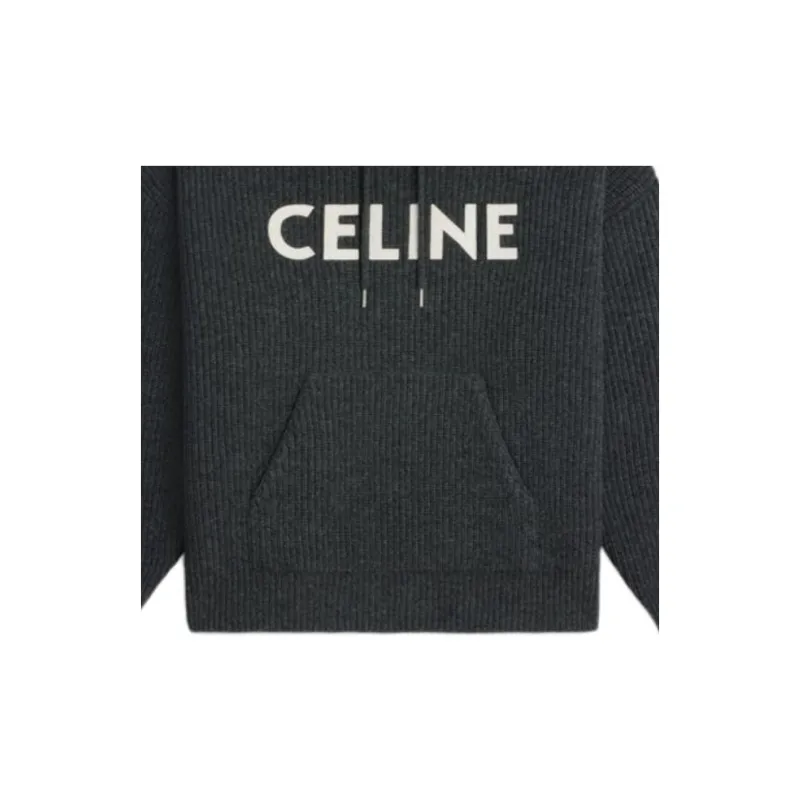 CELINE Sweater In Ribbed Wool-5
