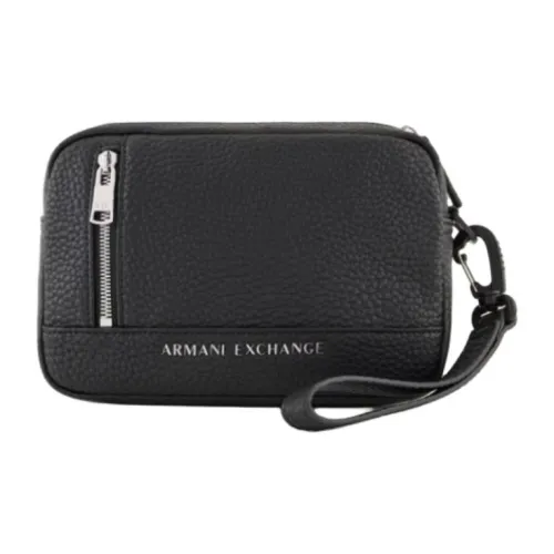 ARMANI EXCHANGEAE Polyester Clutch Small Size Men's Black
