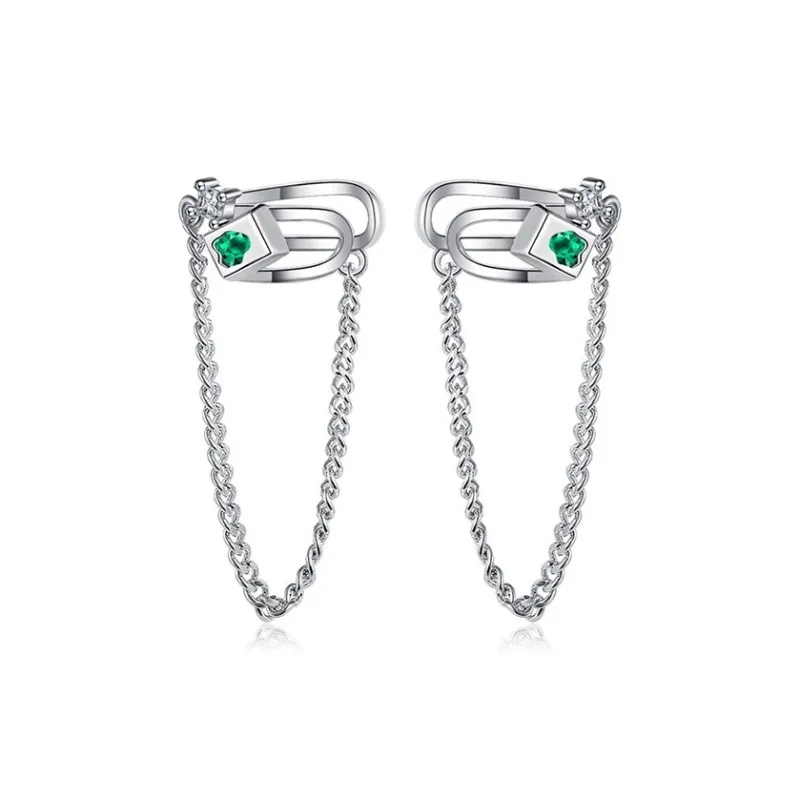 OGDAID S925 Silver Clip On Earrings Women's-0