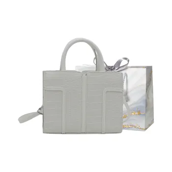 Miss Angel PU Crossbody Handbag Shoulder Bag Women's White/Black/Red