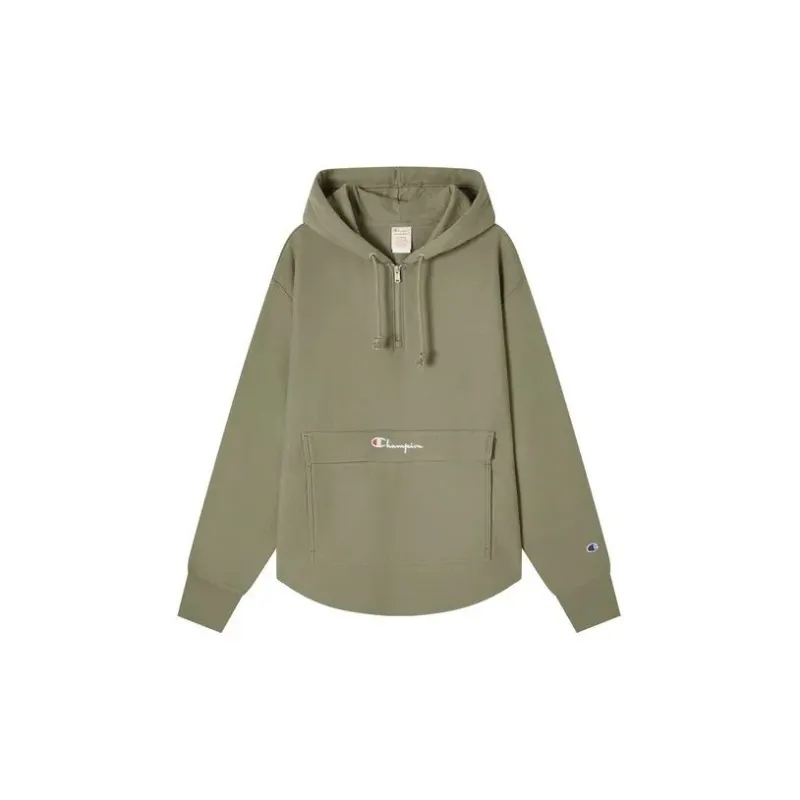 Champion Sweatshirt Unisex Olive Green-1